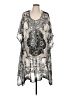 Lucky & Coco 100% Polyester Silver Poncho Size L - photo 1