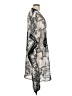 Lucky & Coco 100% Polyester Silver Poncho Size L - photo 4