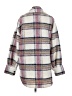 Zara Plaid Ivory Coat Size S - photo 2