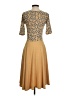 Lularoe Polka Dots Tan Cocktail Dress Size S - photo 2