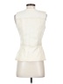 Theory Ivory Sleeveless Blouse Size S - photo 2