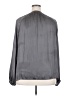 Torrid 100% Polyester Gray Long Sleeve Blouse Size 2X Plus (2) - photo 2