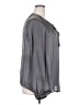 Torrid 100% Polyester Gray Long Sleeve Blouse Size 2X Plus (2) - photo 4
