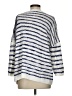 CAbi Stripes Silver Pullover Sweater Size S - photo 2