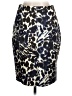 Ann Taylor Animal Print Blue Casual Skirt Size 6 (petite) - photo 2