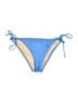 J.Crew Color Block Blue Swimsuit Bottoms Size M - photo 1