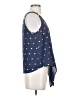 Ella Moss Blue Sleeveless Blouse Size S - photo 4