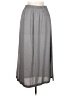 Talbots Solid Gray Casual Skirt Size 8 - photo 1