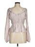 Assorted Brands Pink Long Sleeve Blouse Size M - photo 1