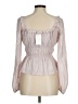 Assorted Brands Pink Long Sleeve Blouse Size M - photo 2