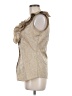 Farinaz Taghavi 100% Polyester Tan Sleeveless Blouse Size 6 - photo 5