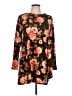 Agnes & Dora Brown Long Sleeve Blouse Size L - photo 1