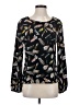 Noir 100% Polyester Black Long Sleeve Blouse Size S - photo 1
