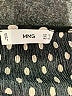MNG 100% Polyester Polka Dots Black Casual Dress Size 14 - photo 7