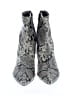 Open Edit Gray Tan Ankle Boots Size 8 1/2 - photo 2