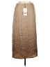 Zara Solid Tan Formal Skirt Size M - photo 2