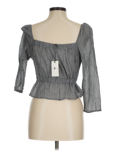 7 For All Mankind 3/4 Sleeve Blouse (view 2)