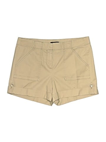 Ann Taylor Khaki Shorts (view 1)