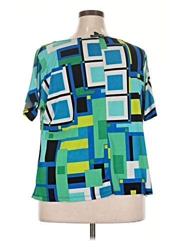 I.N. Studio Short Sleeve Blouse (view 2)