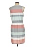 Shein Stripes Gray Casual Dress Size L - photo 2