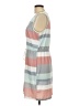 Shein Stripes Gray Casual Dress Size L - photo 5