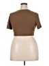SKIMS Brown Short Sleeve Turtleneck Size 4X - photo 2