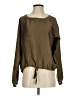 Zara W&B Collection Green Long Sleeve Blouse Size S - photo 1