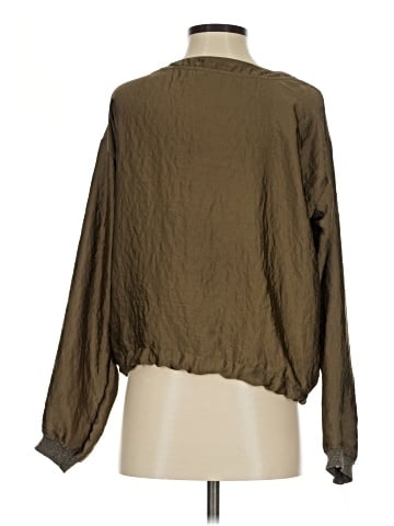 Zara W&B Collection Long Sleeve Blouse (view 2)