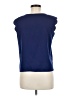 Shein 100% Polyester Blue Sleeveless Top Size 6 - photo 2