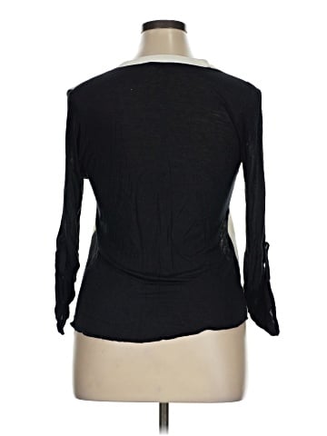 Bar III 3/4 Sleeve Blouse (view 2)