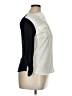 Bar III 100% Polyester Color Block Ivory 3/4 Sleeve Blouse Size XL - photo 4