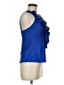 St. John Blue Sleeveless Blouse Size M (estimated) - photo 4