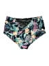 Torrid Tropical Green Swimsuit Bottoms Size 2X Plus (2) - photo 2