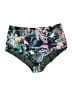 Torrid Tropical Green Swimsuit Bottoms Size 2X Plus (2) - photo 1