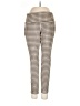 Worthington 100% Polyester Houndstooth Brown Casual Pants Size 4 (petite) - photo 1