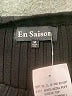 En Saison Black Long Sleeve Top Size M - photo 7