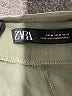 Zara Solid Green Casual Pants Size M - photo 4