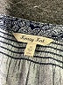 Krazy Kat 100% Rayon Paisley Gray Long Sleeve Blouse Size 1X - photo 7