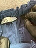 Zara Blue Cargo Pants Size S - photo 7