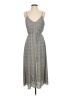 Sienna Sky 100% Polyester Paisley Gray Casual Dress Size S - photo 1