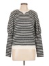 Saylor Stripes Gray Pullover Sweater Size L - photo 1