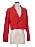 White Birch Red Blazer Size S - photo 1