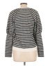 Saylor Stripes Gray Pullover Sweater Size L - photo 2