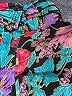 Unbranded Floral Teal 3/4 Sleeve Blouse Size S (estimated) - photo 7