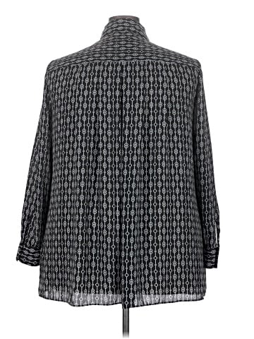 Lane Bryant 3/4 Sleeve Button-Down Shirt (view 2)