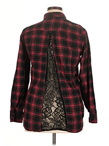 Hot Topic Long Sleeve Button-Down Shirt (view 2)