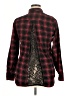 Hot Topic Plaid Red Long Sleeve Button-Down Shirt Size XL - photo 2