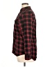 Hot Topic Plaid Red Long Sleeve Button-Down Shirt Size XL - photo 5