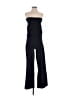Charlotte Solnicki Solid Black Jumpsuit Size S - photo 1