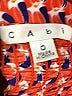 CAbi 100% Polyester Red Sleeveless Top Size 0 - photo 7
